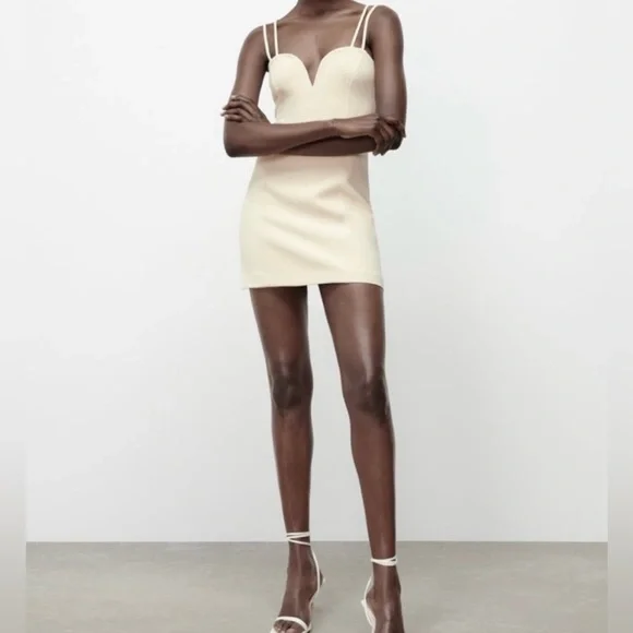 Zara sweetheart mini dress⭐️ - Picture 2 of 10